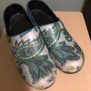 COPY - Sanita paisley clogs